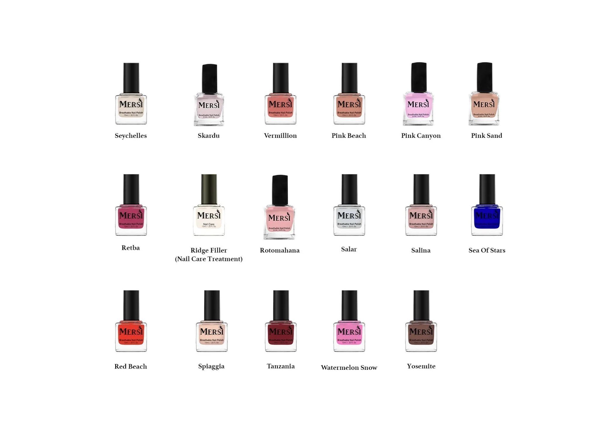 Mersi Cosmetics Three Shade Set (Build your own) - Image 4